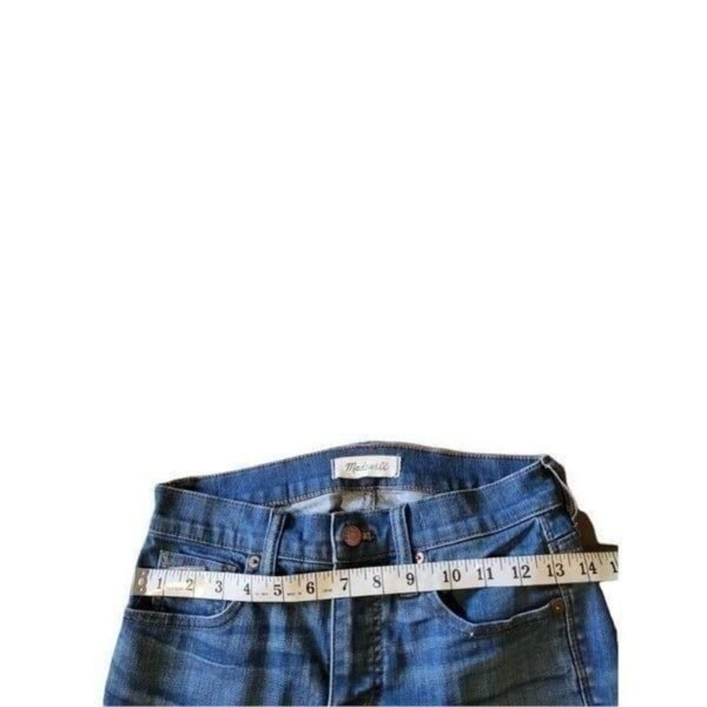 Madewell 9 Inch High Rise Skinny Jeans Women Sz 25 Blue Denim Casual Everyday - Picture 3 of 6